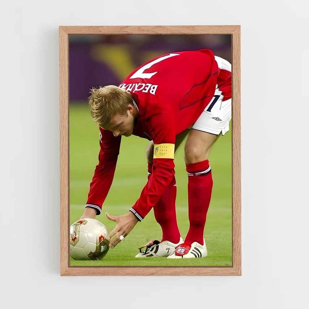 Poster David de beckham (vue 4)